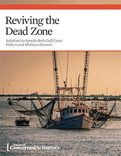 Cover of 2020 UCS report, Reviving the Dead Zone