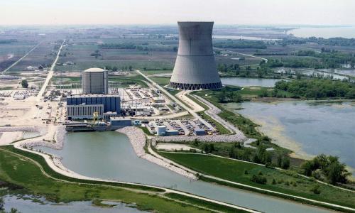 The Davis-Besse nuclear power plant in Ohio